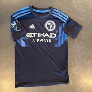 Kids Adidas New York City Football Club Jersey Size S